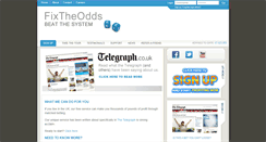 Desktop Screenshot of fixtheodds.com